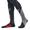 Dainese THERMO LONG kompresní podkolenky černé/červené vel.42-44